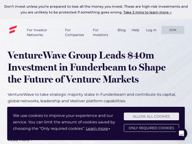 'funderbeam.com' screenshot