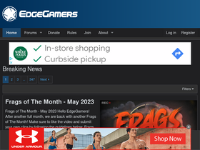 'edgegamers.com' screenshot