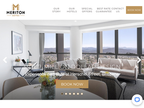 'meritonsuites.com.au' screenshot