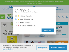 'optiphar.com' screenshot