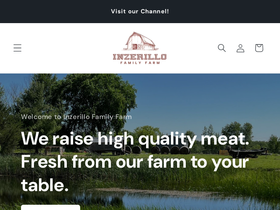 inzerillofamilyfarm.com homepage screenshot