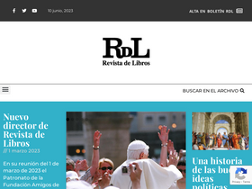 'revistadelibros.com' screenshot