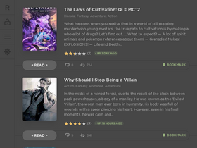 'ranobes.net' screenshot