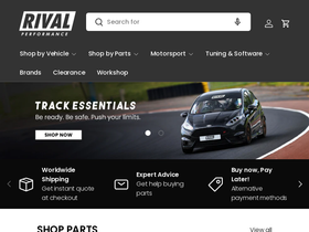 Rival Performance website screenshot