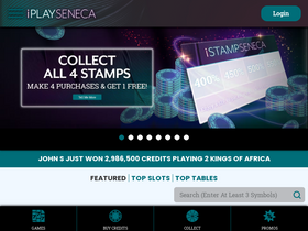 'iplayseneca.com' screenshot