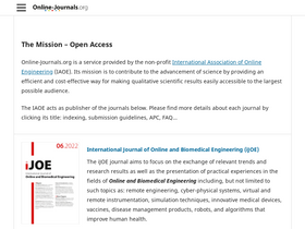 'online-journals.org' screenshot