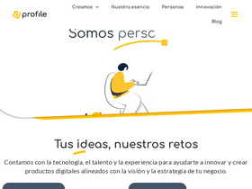 'profile.es' screenshot