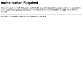'racunovodstvo.net' screenshot