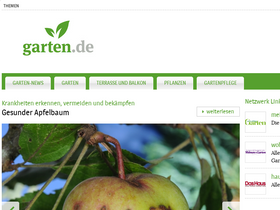 'garten.de' screenshot