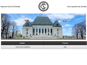 'scc-csc.ca' screenshot