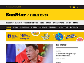 'sunstar.com.ph' screenshot