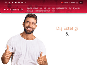 'mayaestetik.com' screenshot