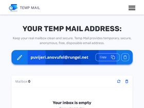 'tempmail.email' screenshot