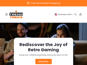 Trendtreks website screenshot