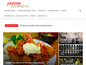 'japanjourneys.jp' screenshot