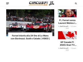 'circusf1.com' screenshot