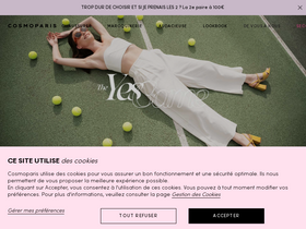 'cosmoparis.com' screenshot