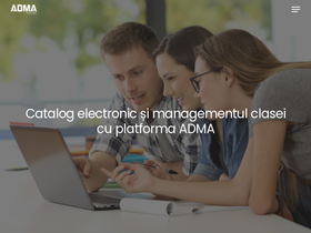 'adma.ro' screenshot