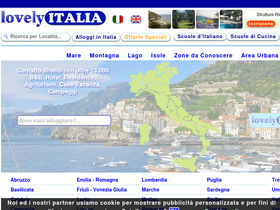 'lovelyitalia.it' screenshot