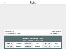 'islamuna.com' screenshot