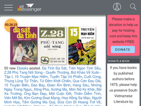 'vietmessenger.com' screenshot