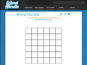 'wordhurdle.co' screenshot
