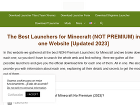 'launcherfull.com' screenshot