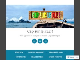 'capsurlefle.com' screenshot