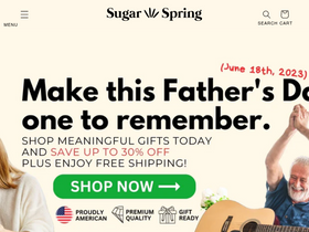 sugarspring.co website screenshot