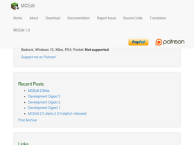 'mcedit.net' screenshot