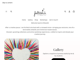 feltastik.com homepage screenshot