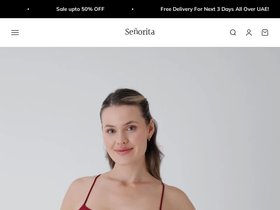senoritas.shop homepage screenshot