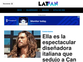'latfan.com' screenshot
