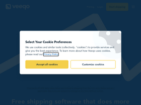 'veeqo.com' screenshot