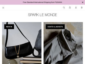 spark-le-monde.com homepage screenshot