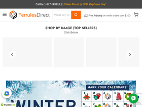 'ferrulesdirect.com' screenshot