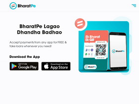 'bharatpe.com' screenshot