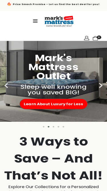 marksmattress.com
