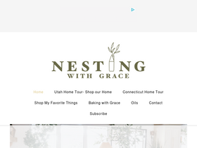 'nestingwithgrace.com' screenshot