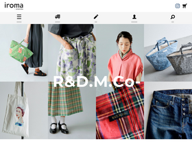 'iroma.jp' screenshot