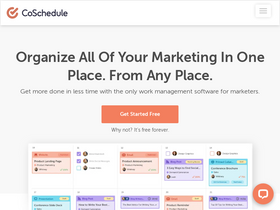 'coschedule.com' screenshot