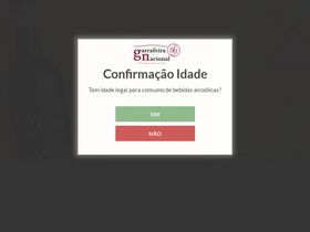 'garrafeiranacional.com' screenshot