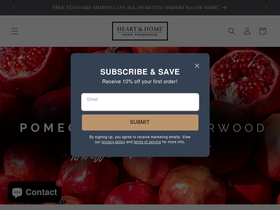 heartandhomeusa.com homepage screenshot