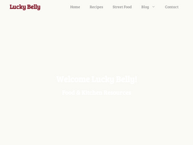 'luckybelly.com' screenshot
