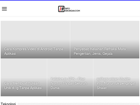 'infokekinian.com' screenshot