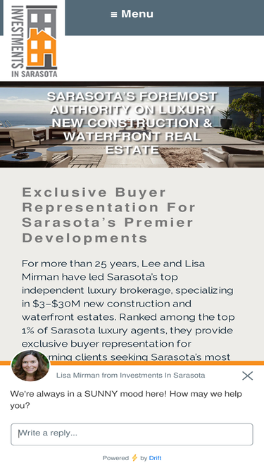 investmentsinsarasota.com