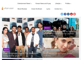 'urbanasian.com' screenshot