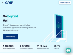 'gripinvest.in' screenshot