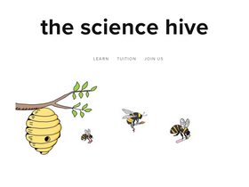 'thesciencehive.co.uk' screenshot