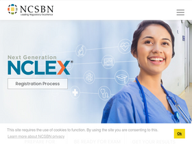 'nclex.com' screenshot